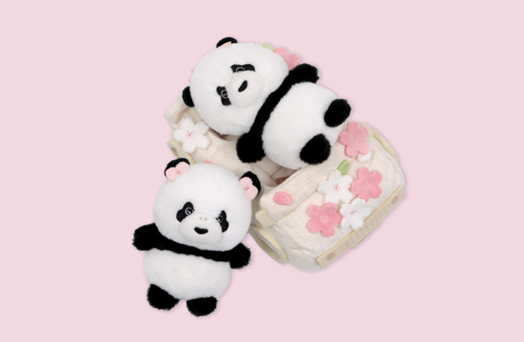 📦訂購 韓國代購 Everland Bao Family 寶家族 睿寶輝寶 Ruibao & Huibao 櫻花車車公仔