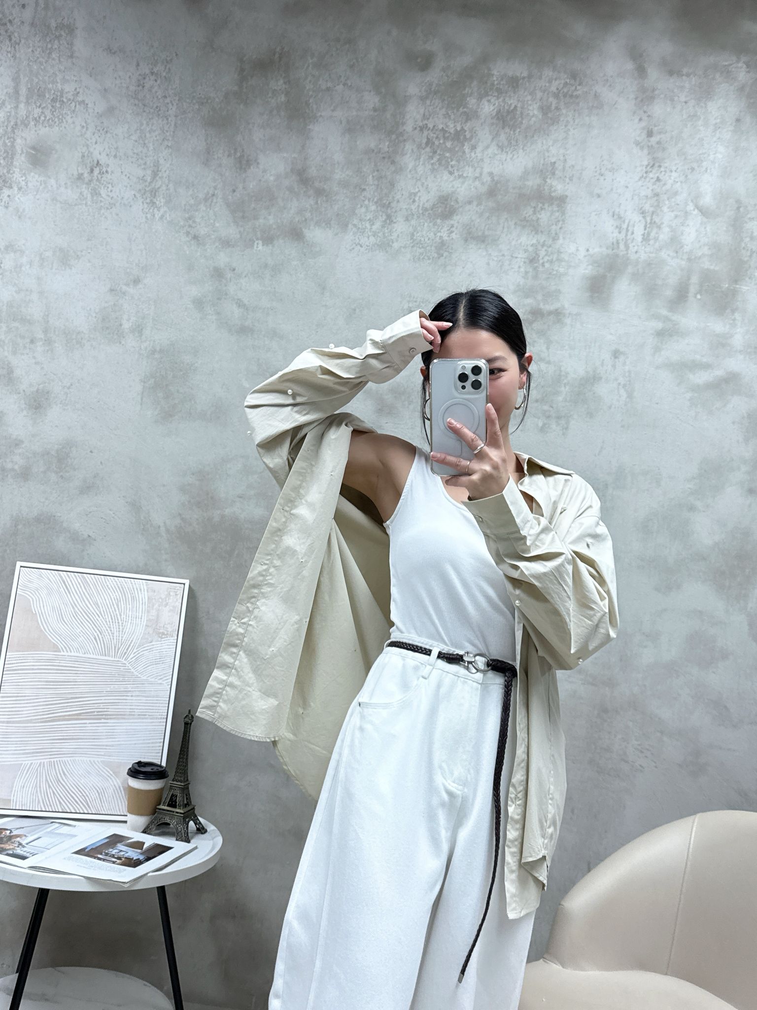 C02 蘇蘇腳連Belt牛仔褲