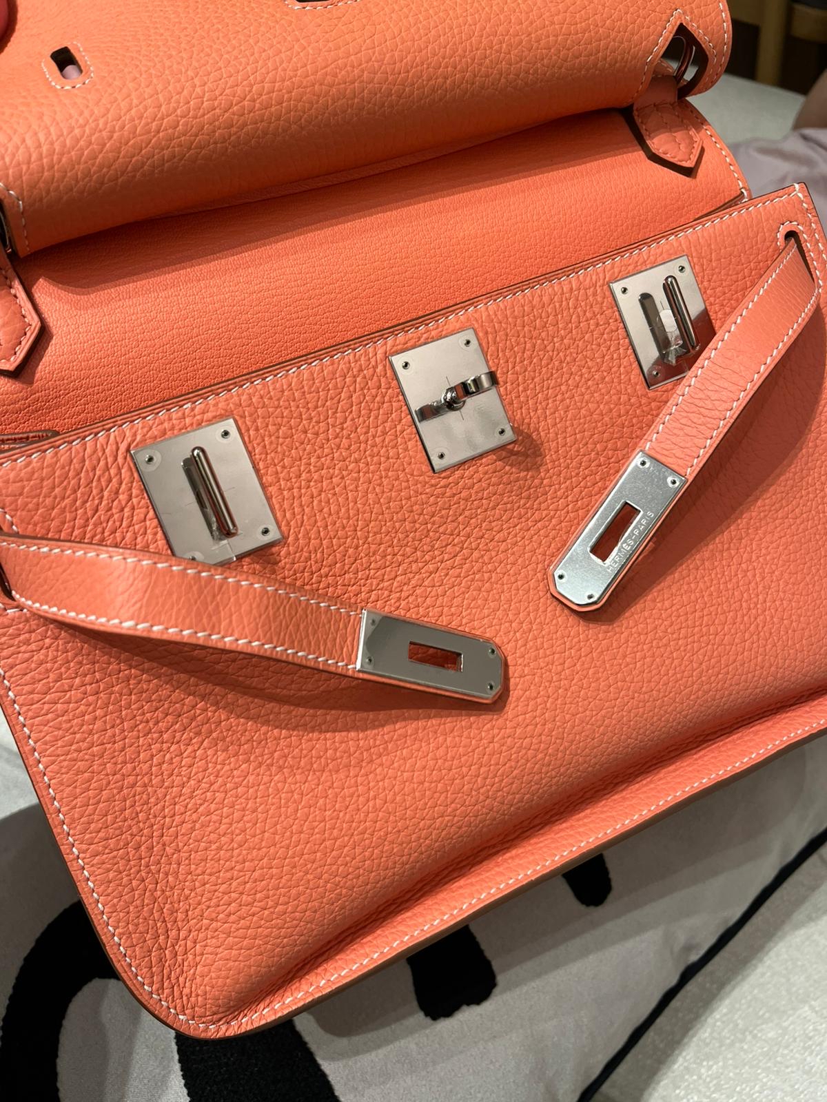 Hermes jypsiere 28, 龍蝦粉STAMP R 100%Authentic,98%new ✅strap✅dust bag✅box 