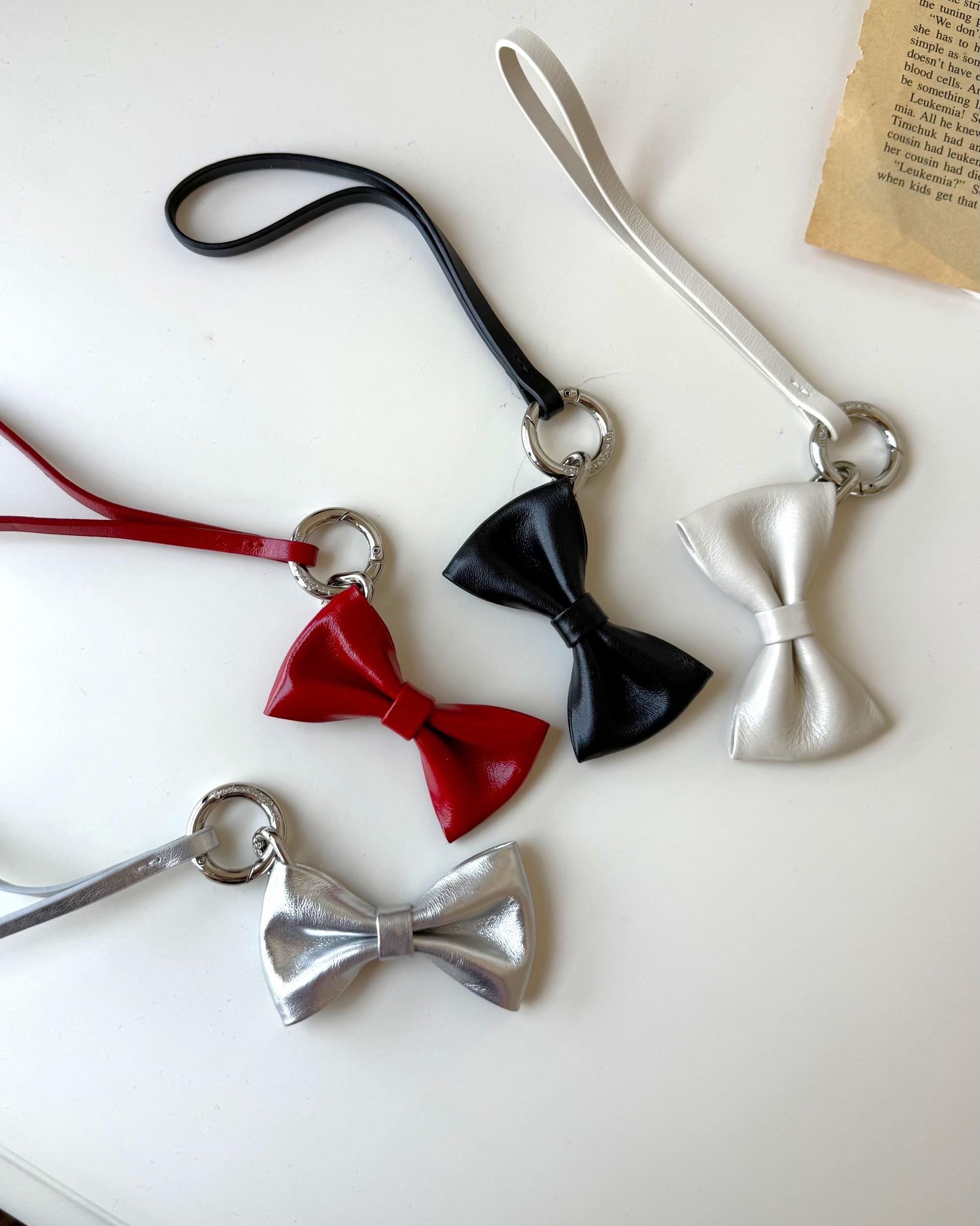 【26SS】 預訂_Ribbon Keyring By Bucks & leather