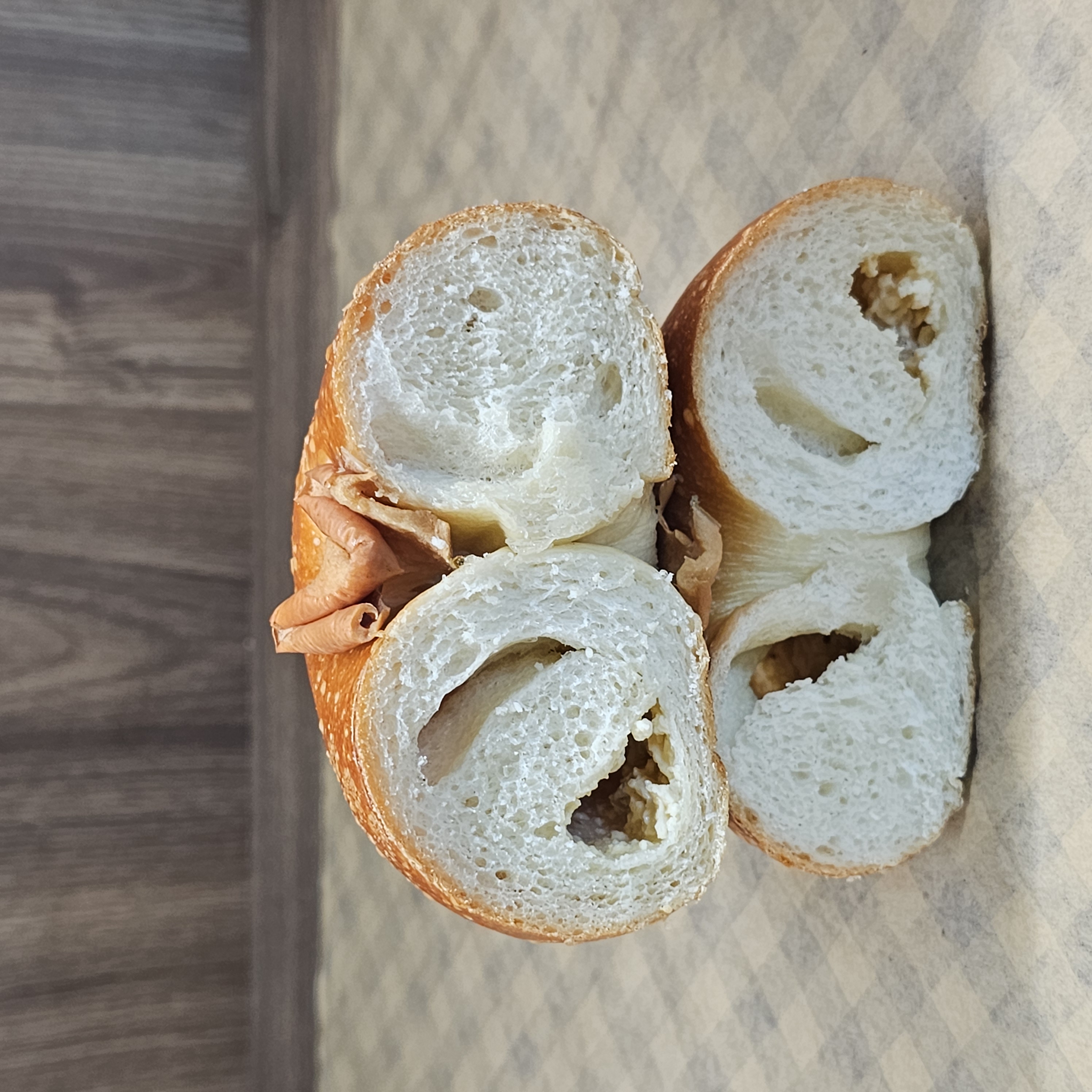 阿嫲｜蘋果乳酪BAGEL｜清甜微酸 滑韌交融