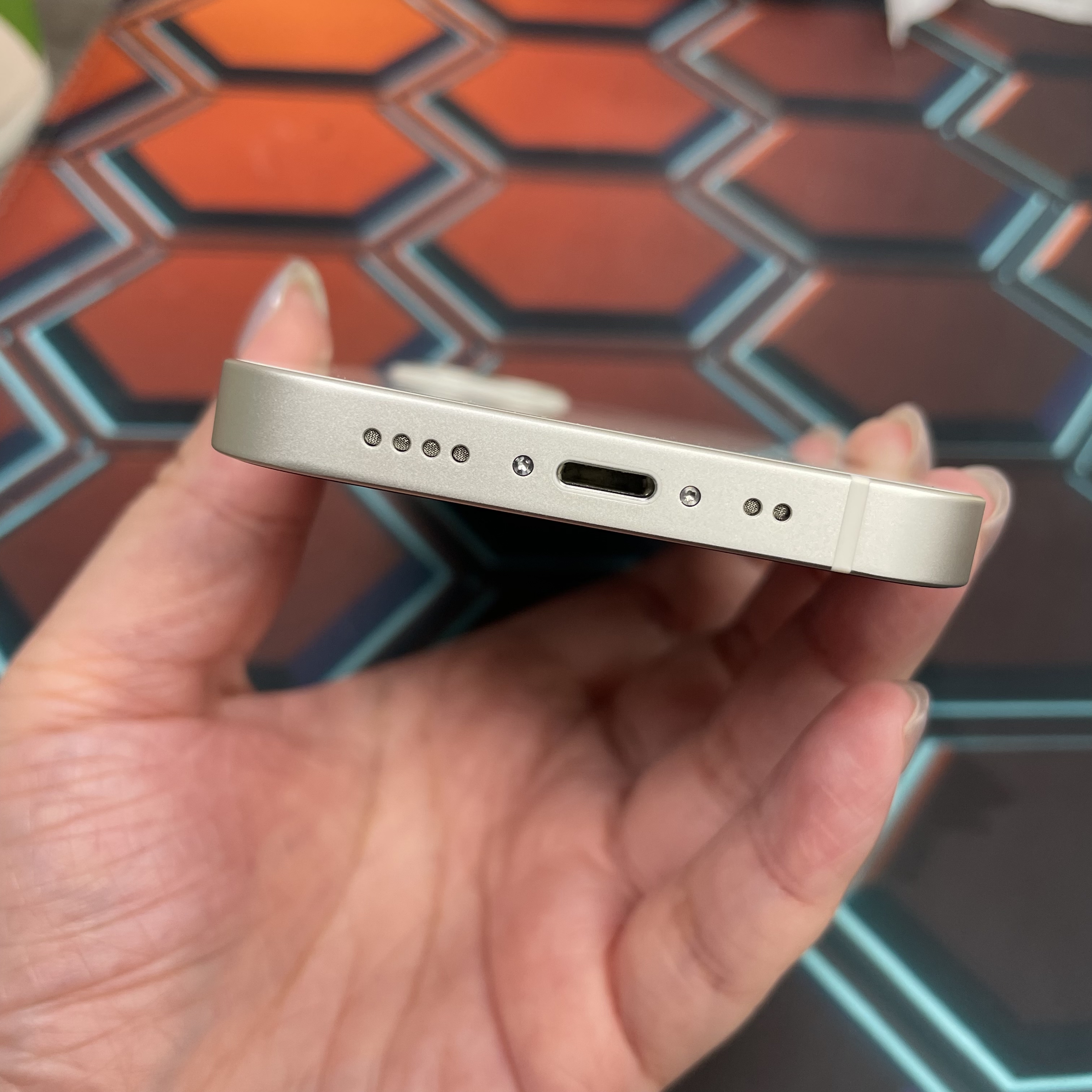 *7153 13 mini 完美機 512GB 電100 白色 white