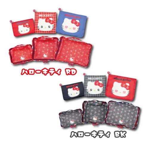 SANRIO HELLO KITTY 多用途收納袋 6件裝 - 03260118