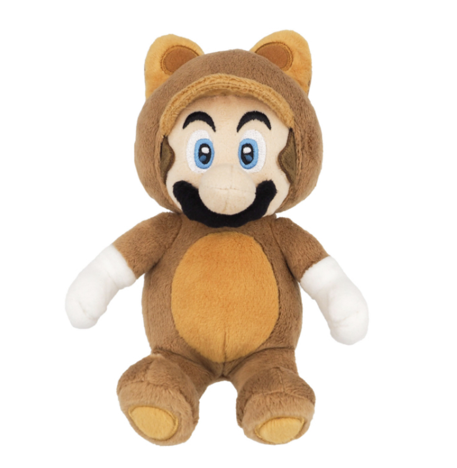 Super Mario系列-Tanooki Mario 毛公仔