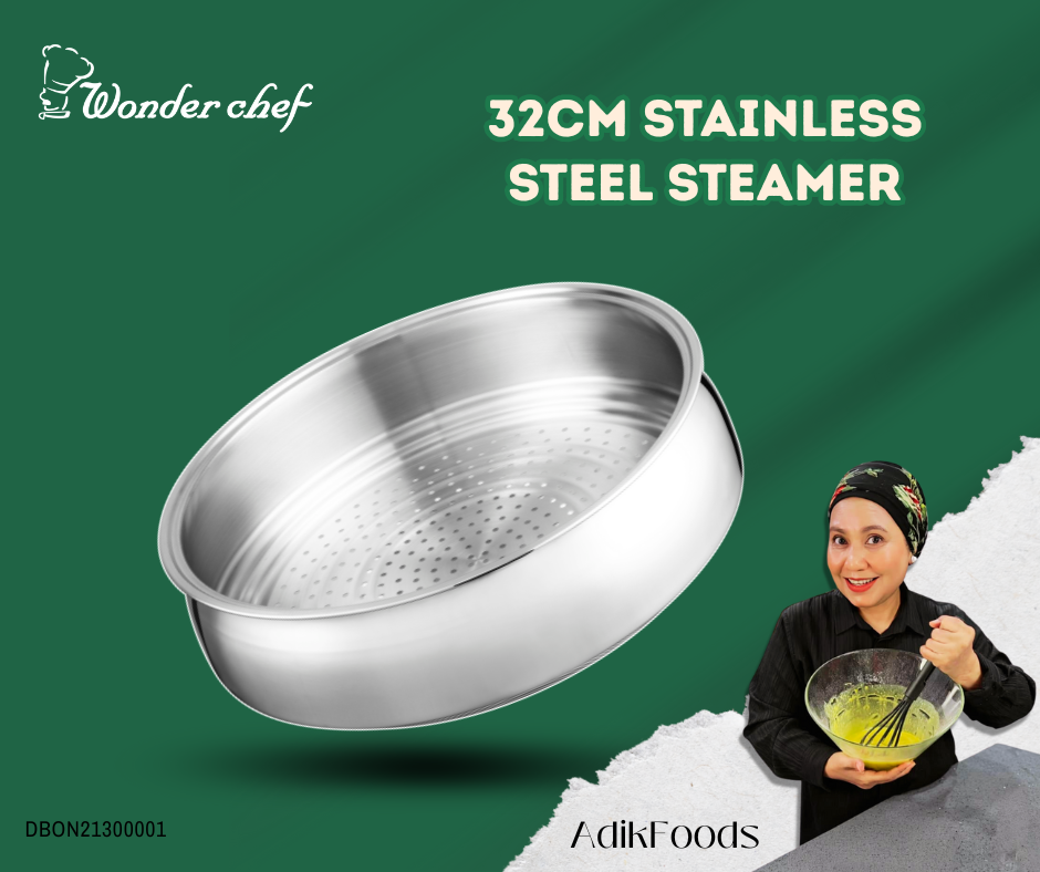 Stainless Steel Steamer 32cm