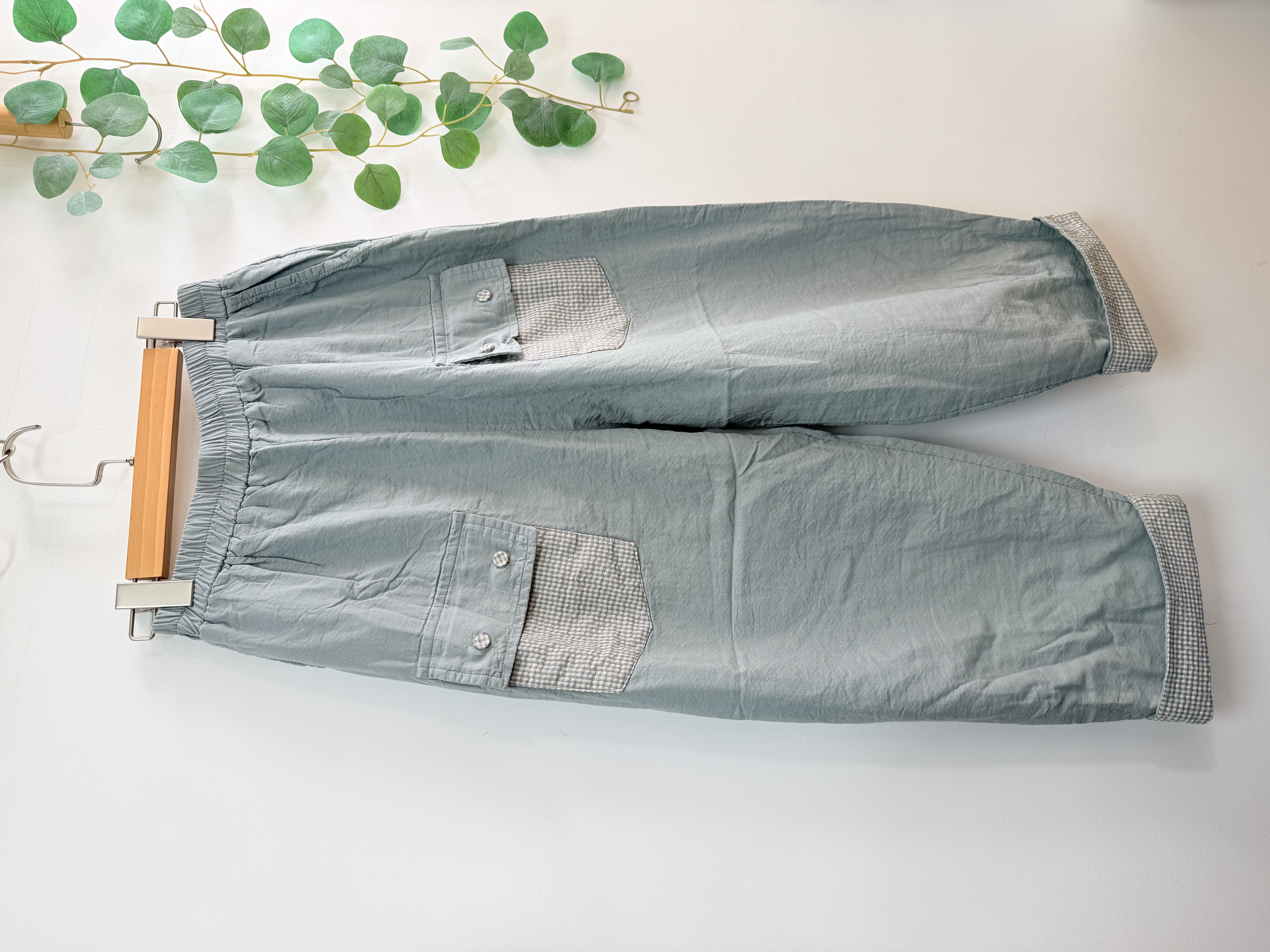 CPH OX 新款格仔袋褲