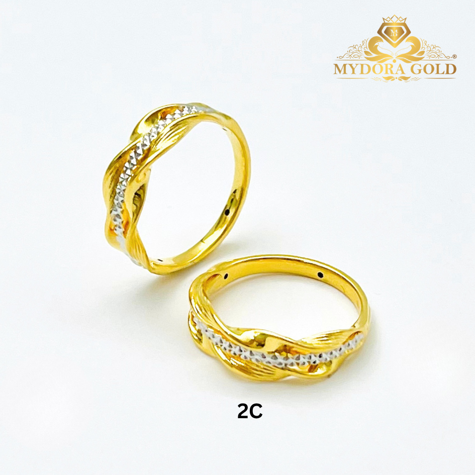 MYDORA EMAS 916 Cincin Twisted Glam (5G) l EMAS 916/22K