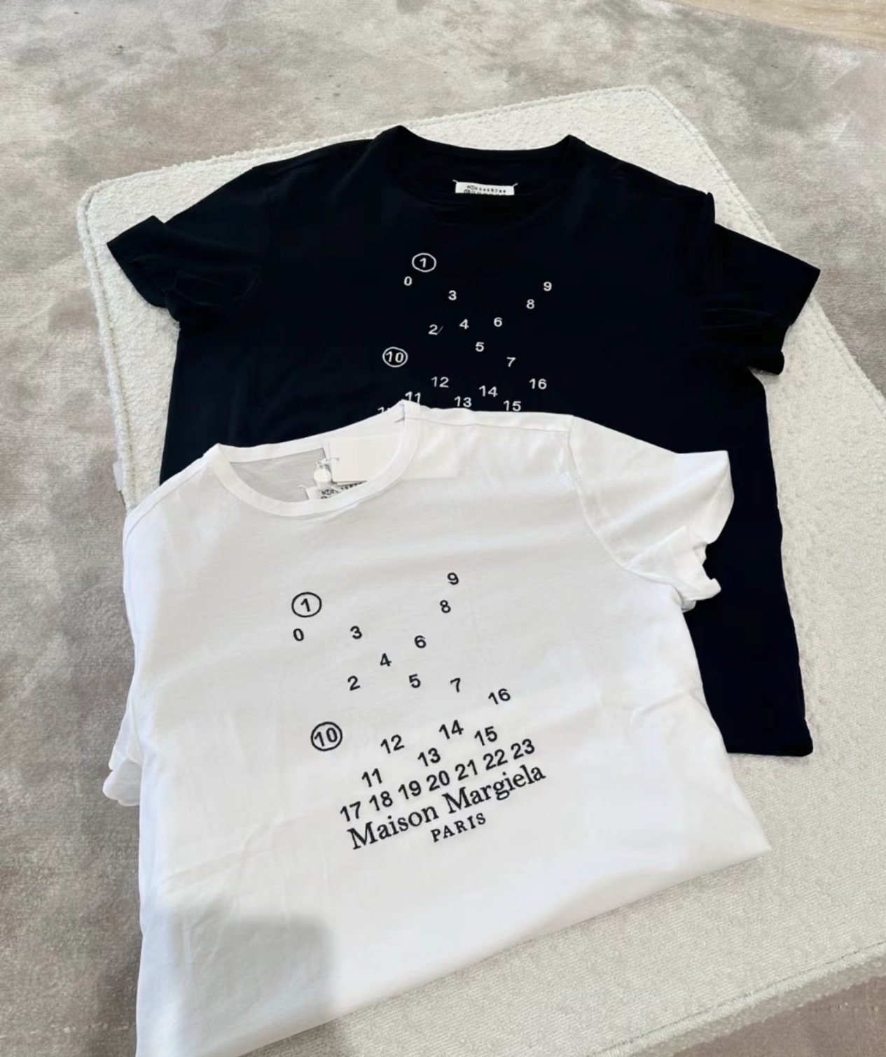 訂貨📮 Masion Margiela 新款 數字 logo Tee Size XS/S/M/L