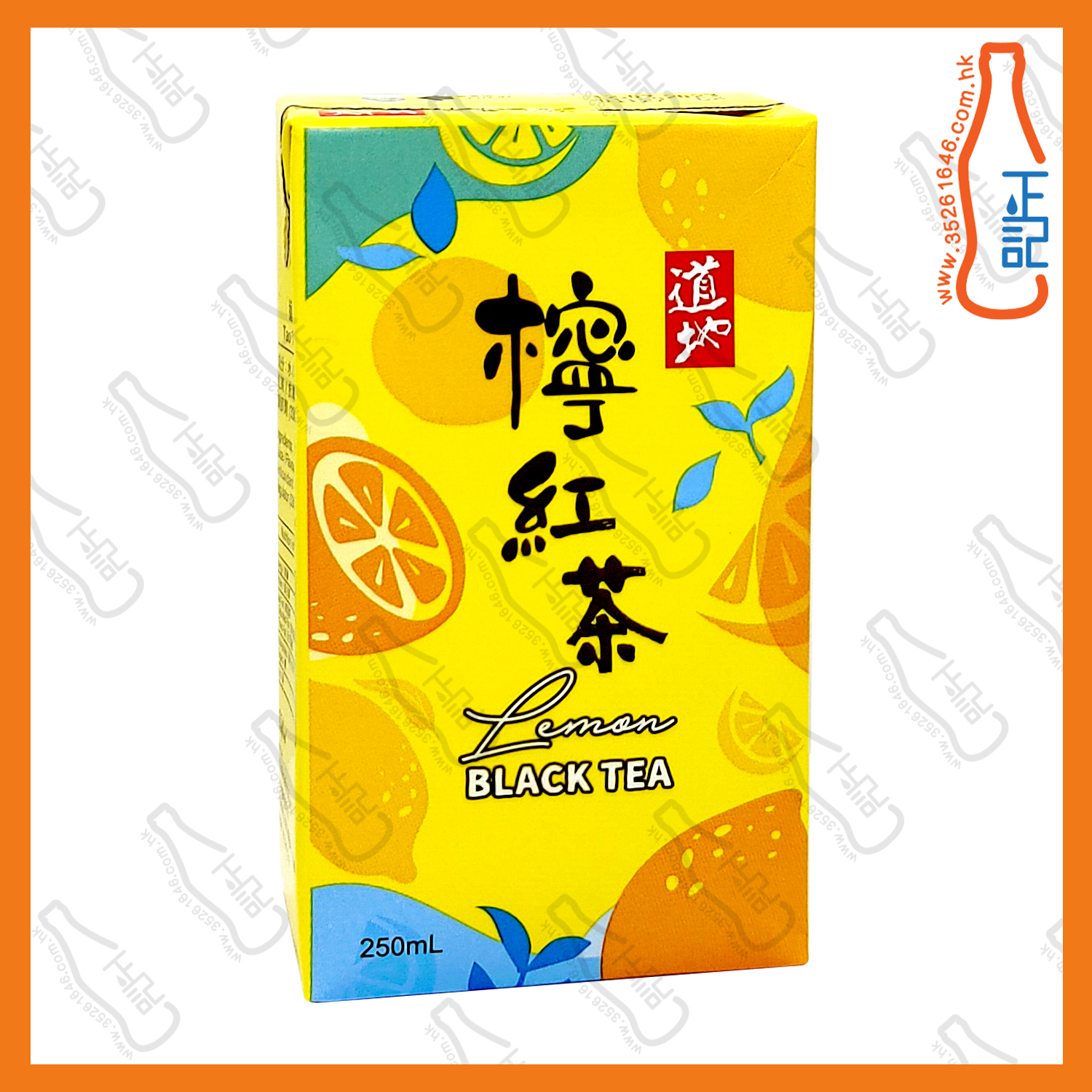 ==(紙包) 道地 檸檬紅茶 250ml x 6包 /排