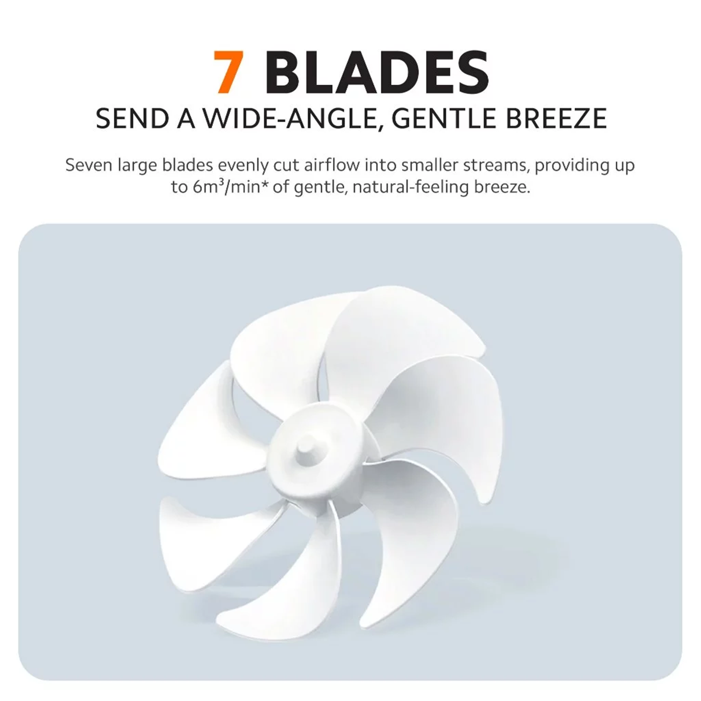 Xiaomi Rechargeable Mini Portable Desktop Fan (BHR6089GL)