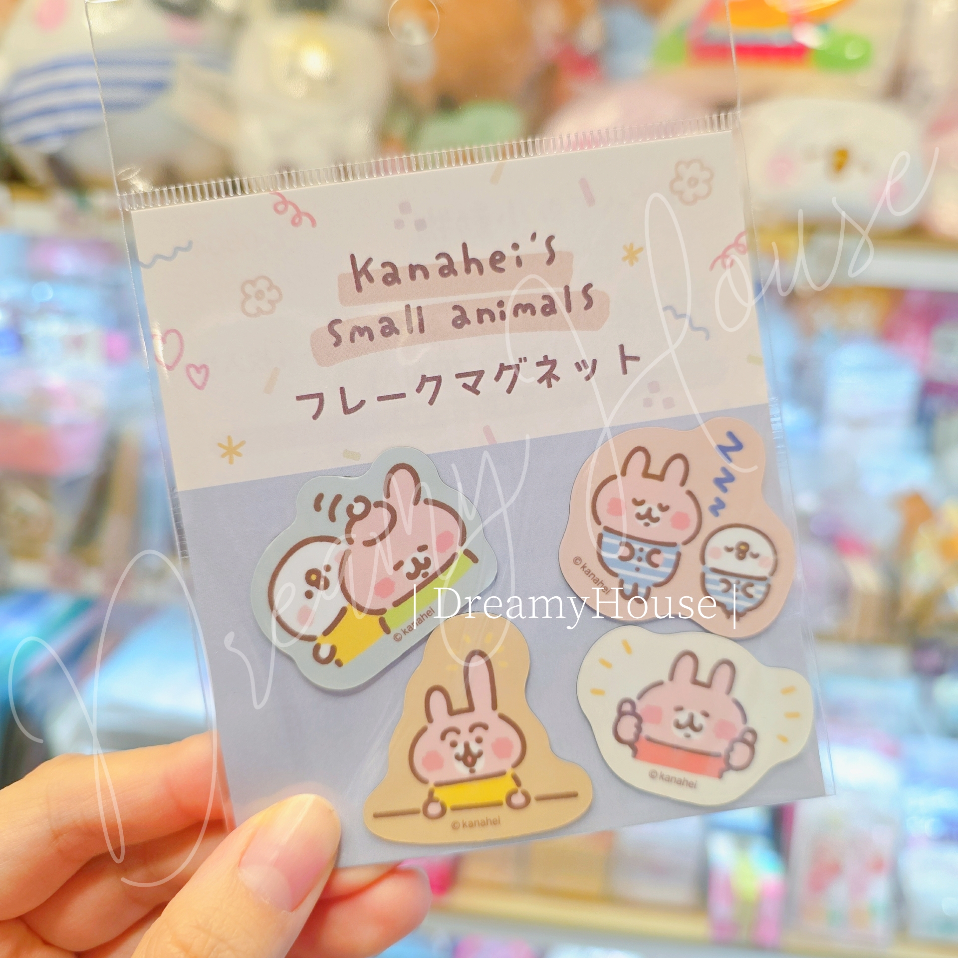 日本 kanahei Stamp Biyori 磁貼SET