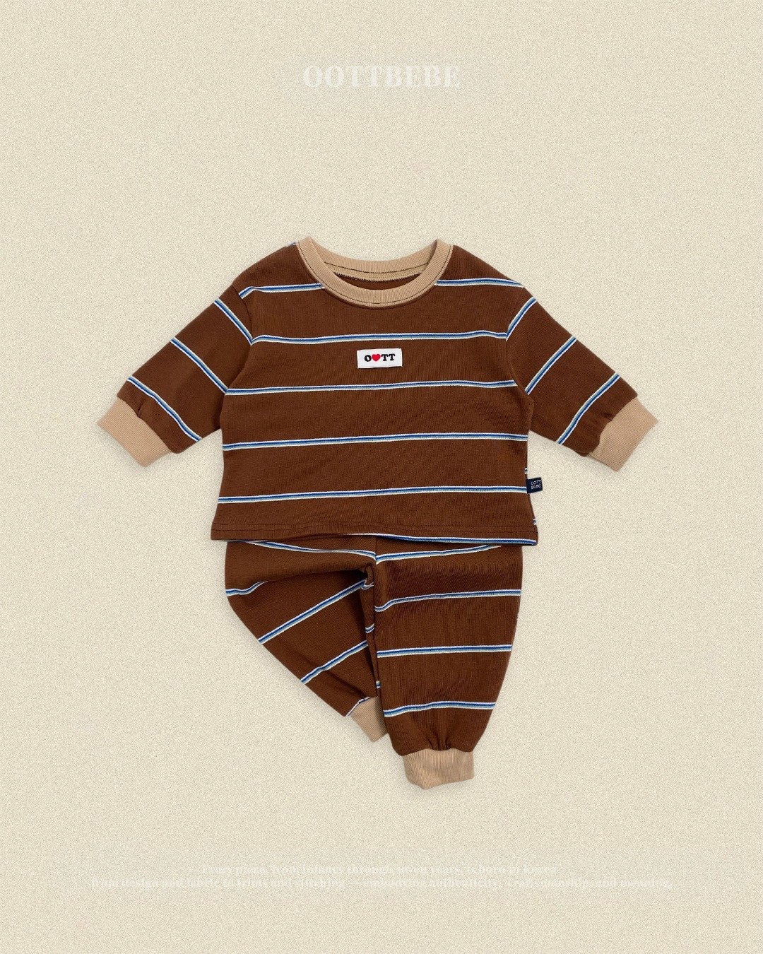 OOTT | Rookie Striped Two-Piece Set