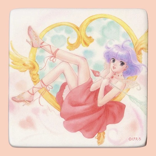 (會場優先) 高田明美 Happy Valentine! 2026 < 心型百合椅 > 彩繪瓦片