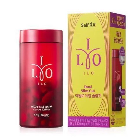 ILO Dual Slim Cut 60 Tablets (1-month supply)瘦身補充劑