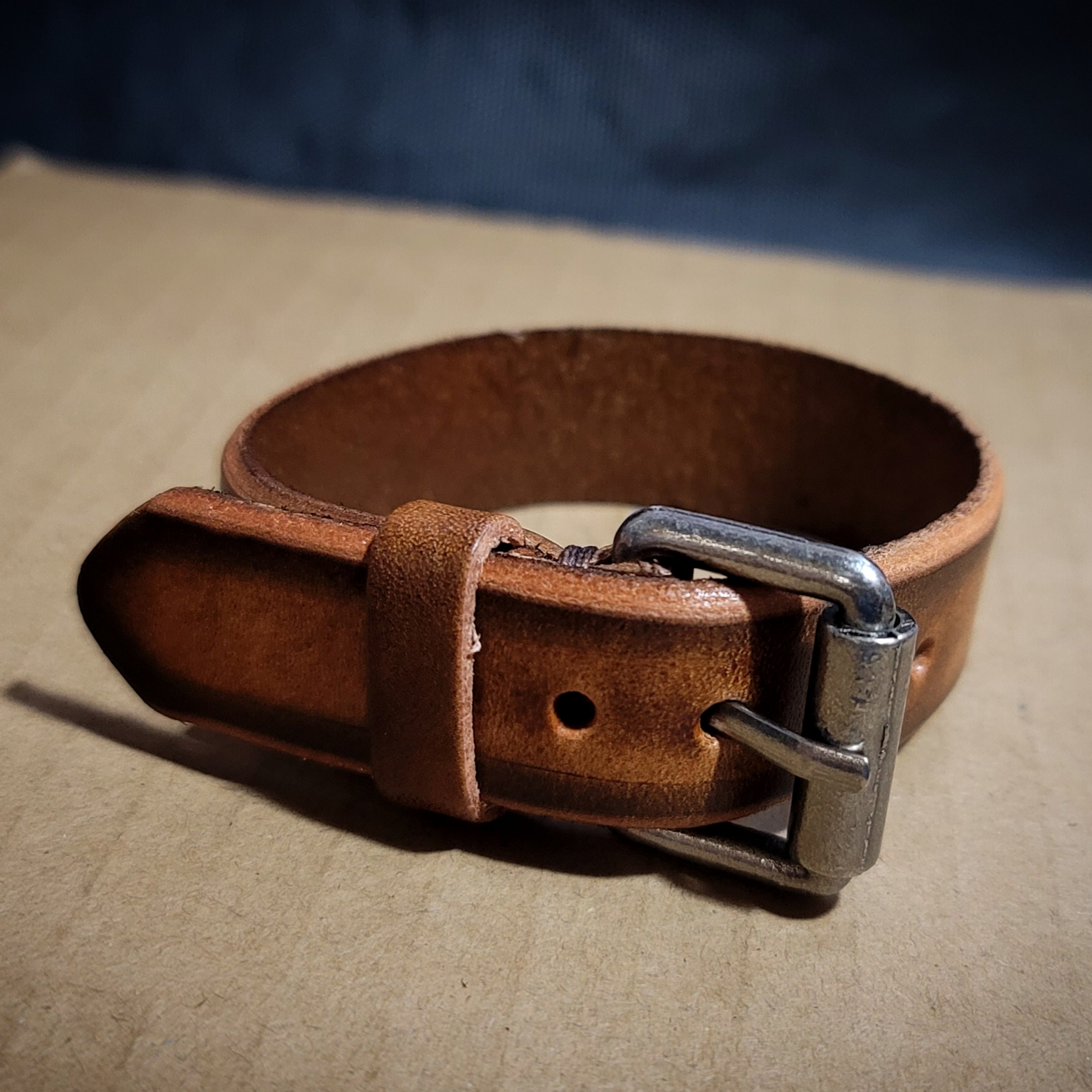 經典真皮牛皮手帶 (可刻名)