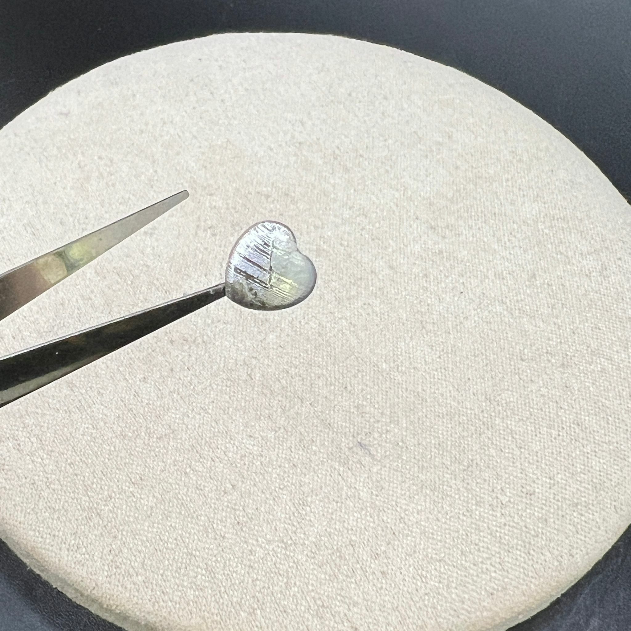 天鐵心型配飾 (單粒)