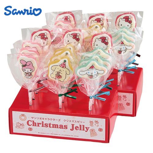 🆕【⭐訂購⭐】 🇯🇵日本直送 🌀#Sanrio #日本製 聖誕🎅🏻特別版 啫喱軟糖[24入]🌀 [ELJD-0253][261107]