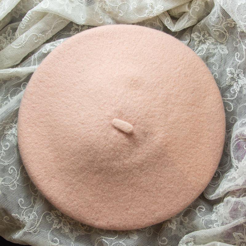 Timeless Woollen Beret Available in different colour