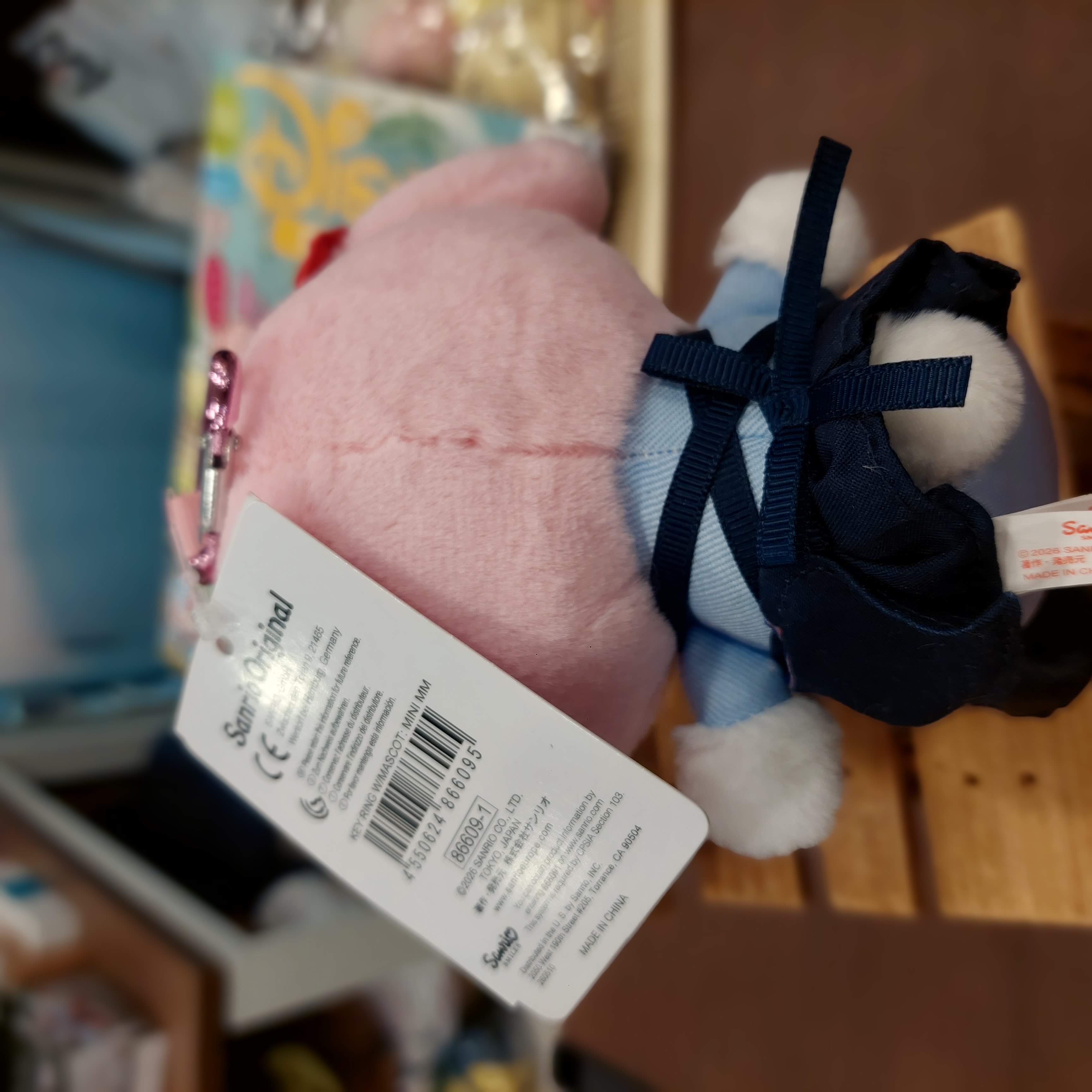原裝日本 Sanrio 店長系列 Melody  公仔吊飾
