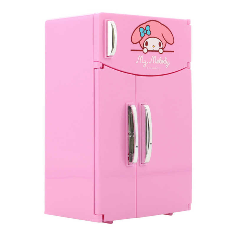 My Melody 雪櫃造型潤唇膏收納盒連兩支潤唇膏