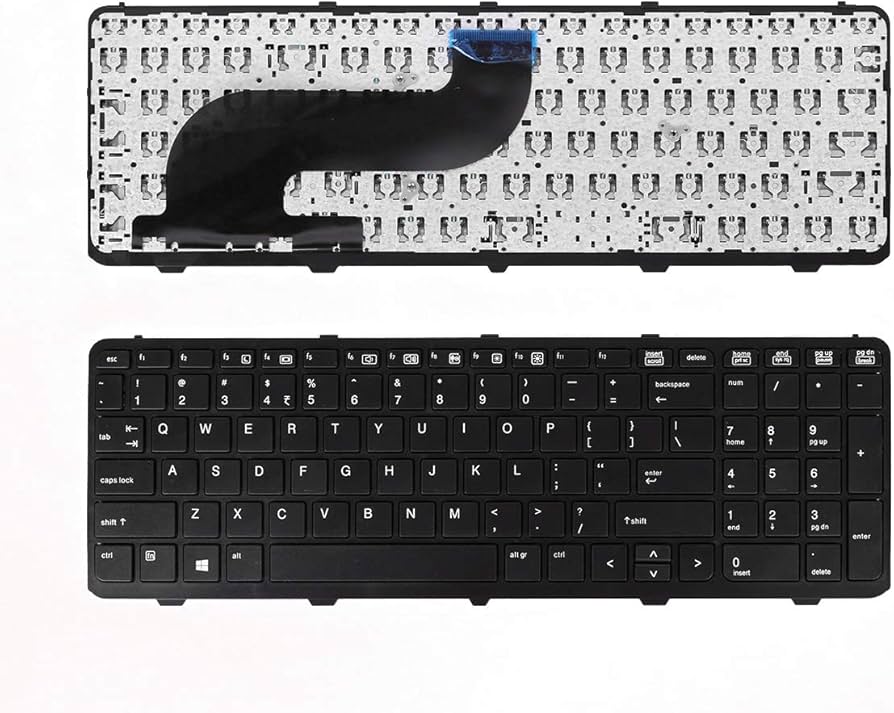 DSLA REPLACEMENT LAPTOP KEYBOARD HP ProBook 650 G1 655 G1 US 738697-001