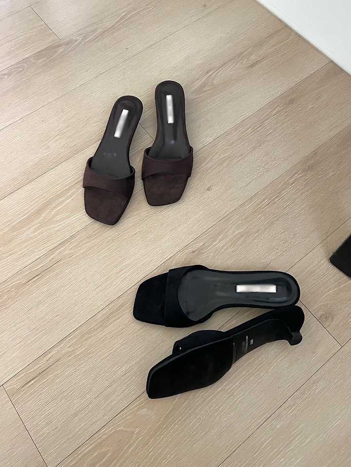 Suede Open-toe Sandals (3 colors)