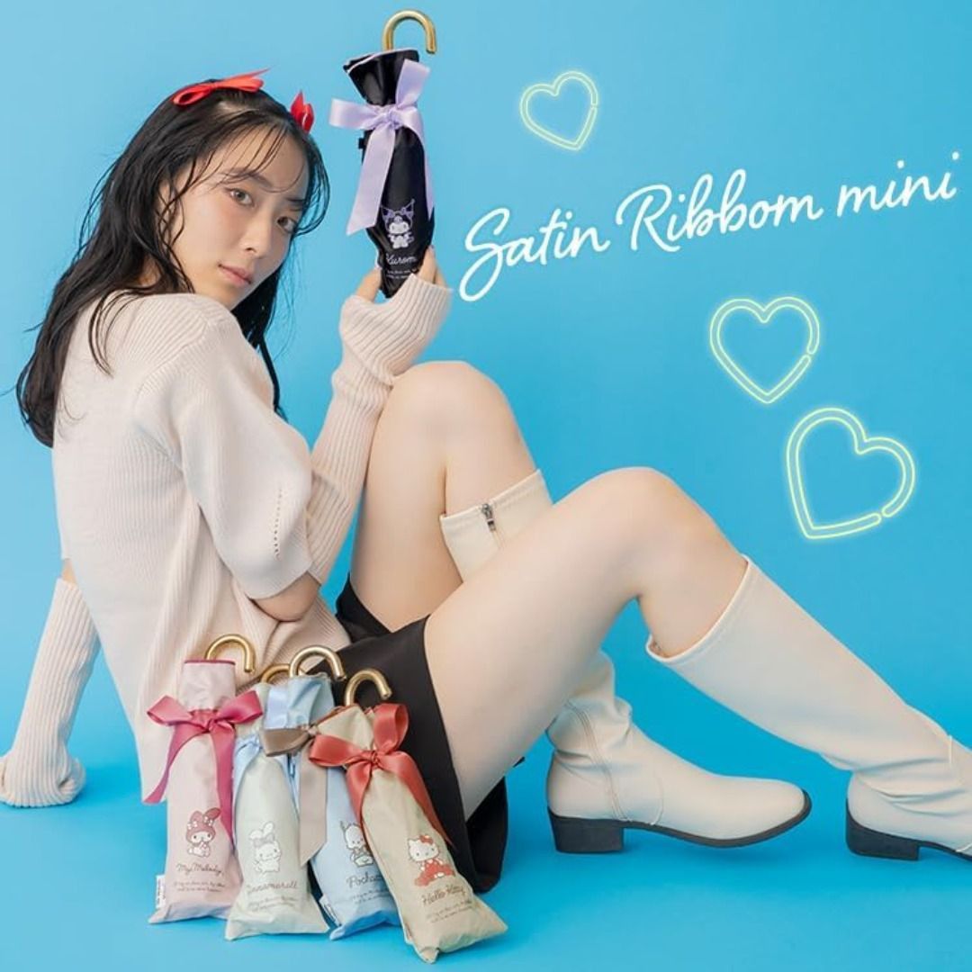Wpc × Sanrio Characters 縮骨遮短雨傘