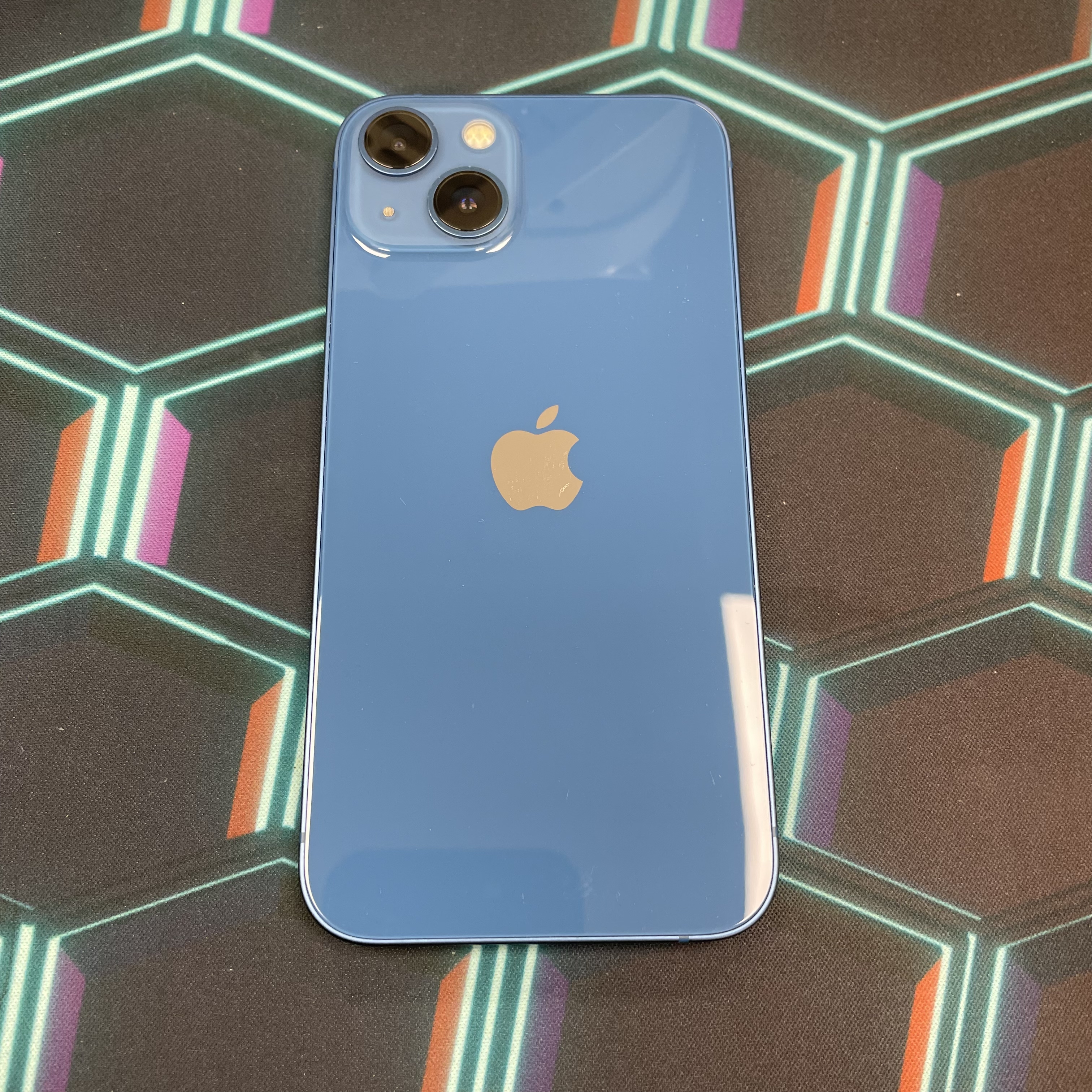 *6067 13 勁靚機 128GB 電84 藍色 blue