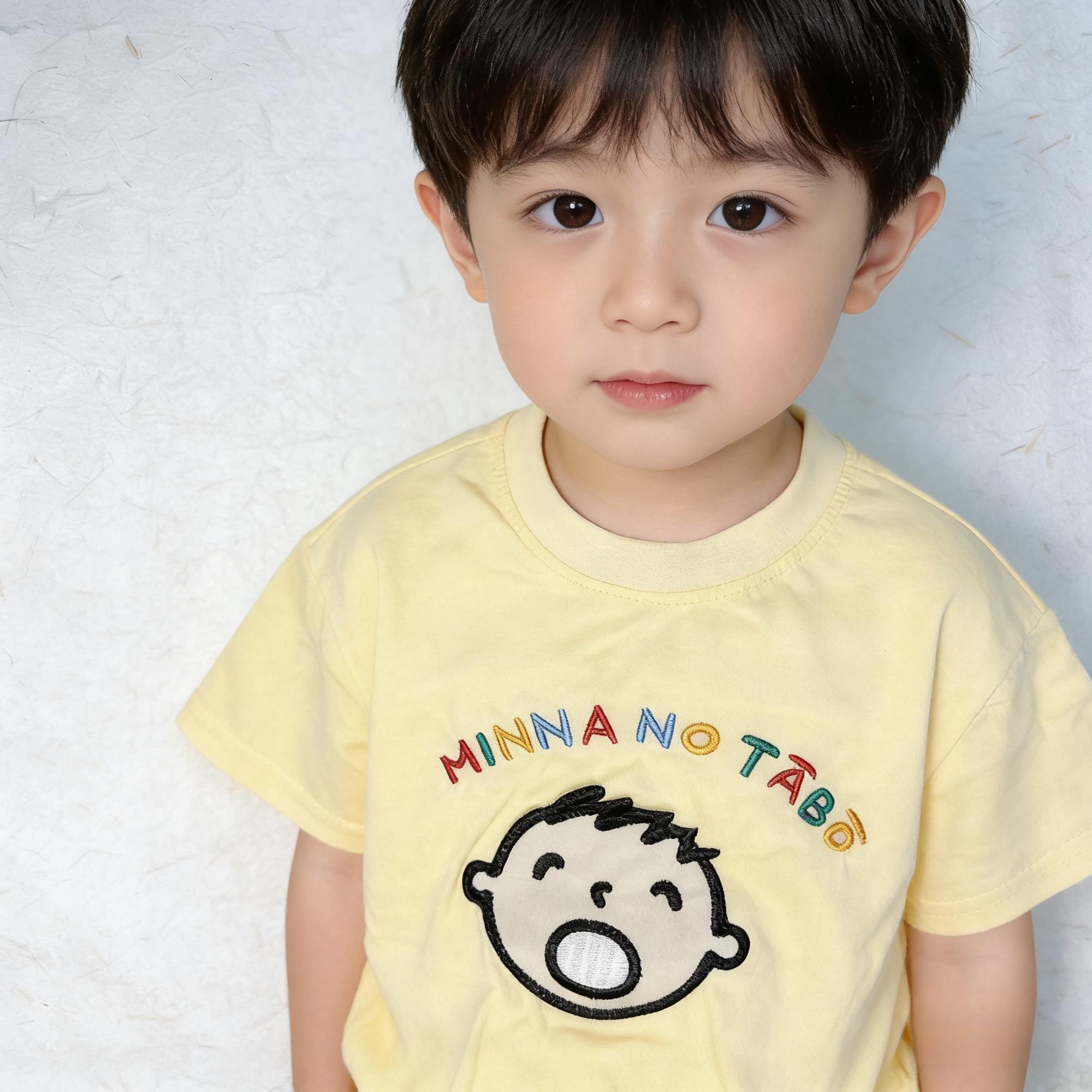 大口仔短袖T恤(size90/100)