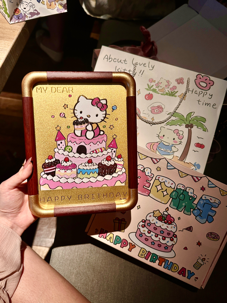 财位招财💰足金相框摆件