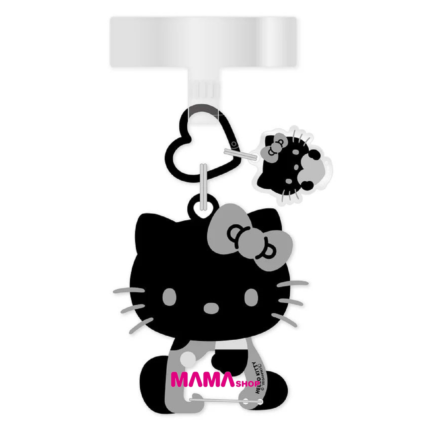 日本直送Sanrio 多功能手機指環連透明登山扣