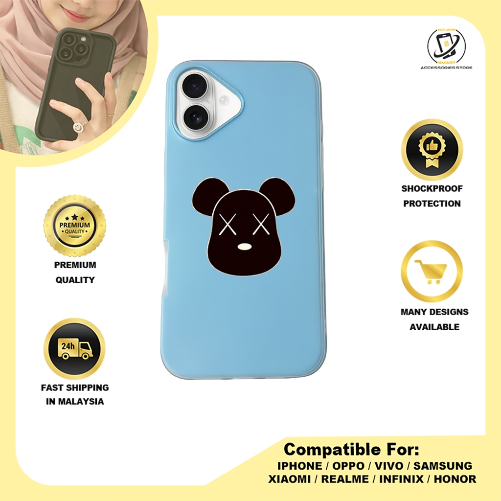 JELLY CASE PHONE FOR IPHONE - DESIGN KAWS C