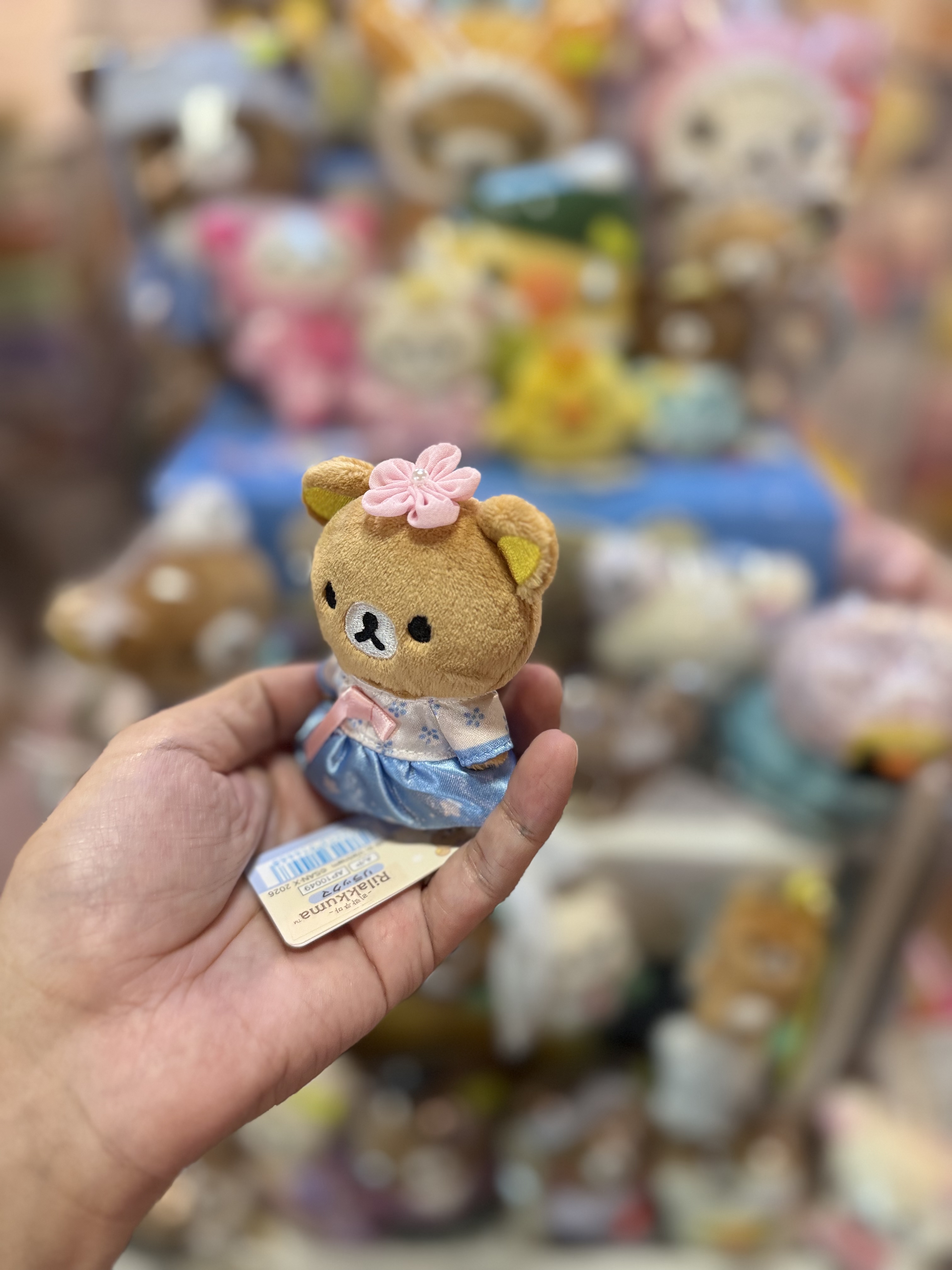 《現貨》全新韓國專店限定 Rilakkuma韓服造型手玉公仔