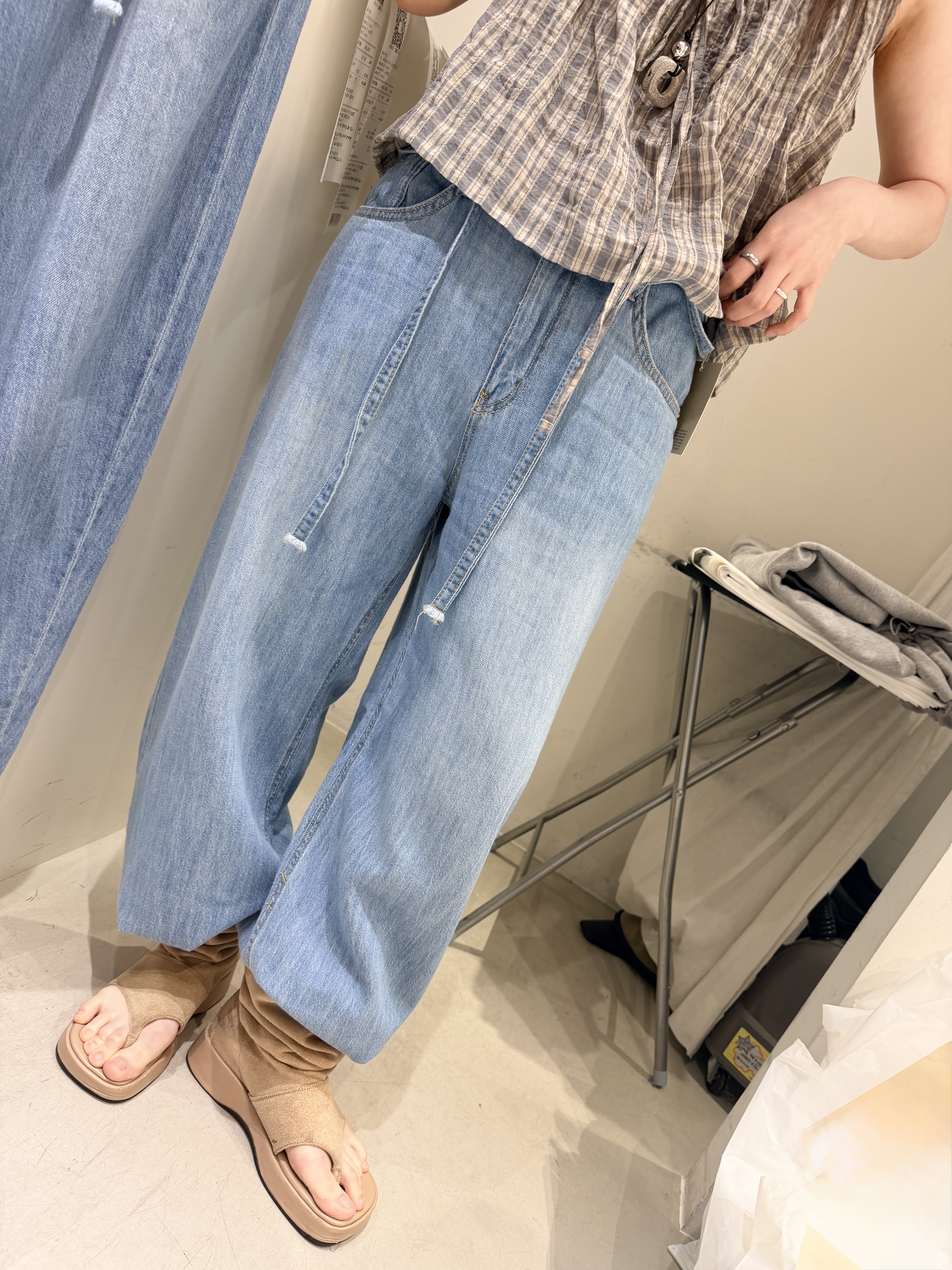 Soft cotton jeans