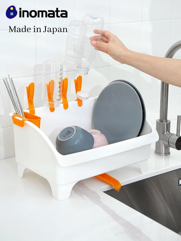 日本Inomata碗碟瀝水置物架