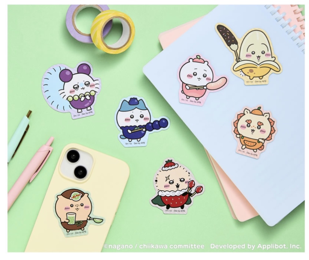 四月連線貨品 - 日本chiikawa 水果系列精品