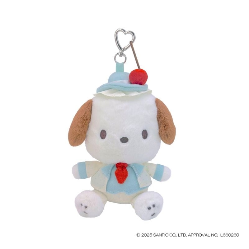 🌸 【預訂】Pochacco Eco Bag - Sky Blue Cherry Cake