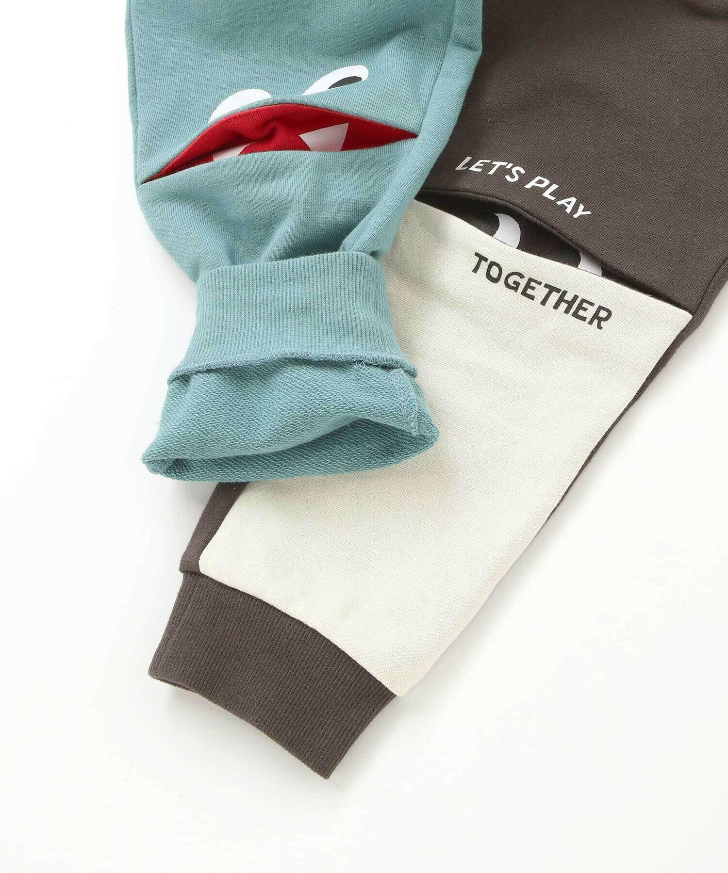 🆕【⭐訂購⭐】 🇯🇵日本直送 🌀撞色俏皮怪獸捉迷藏長褲［2款選］ 🌀[ELBA-0188][260304]