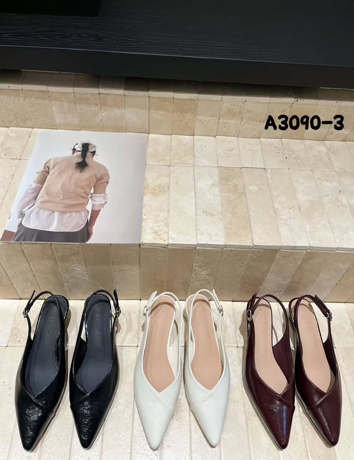A3090-3 尖头气质高跟鞋 🇨🇳
