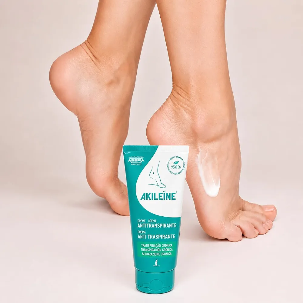 Akileine 止腳汗除臭啫喱 Anti Perspirant DEO Gel 75ml 
