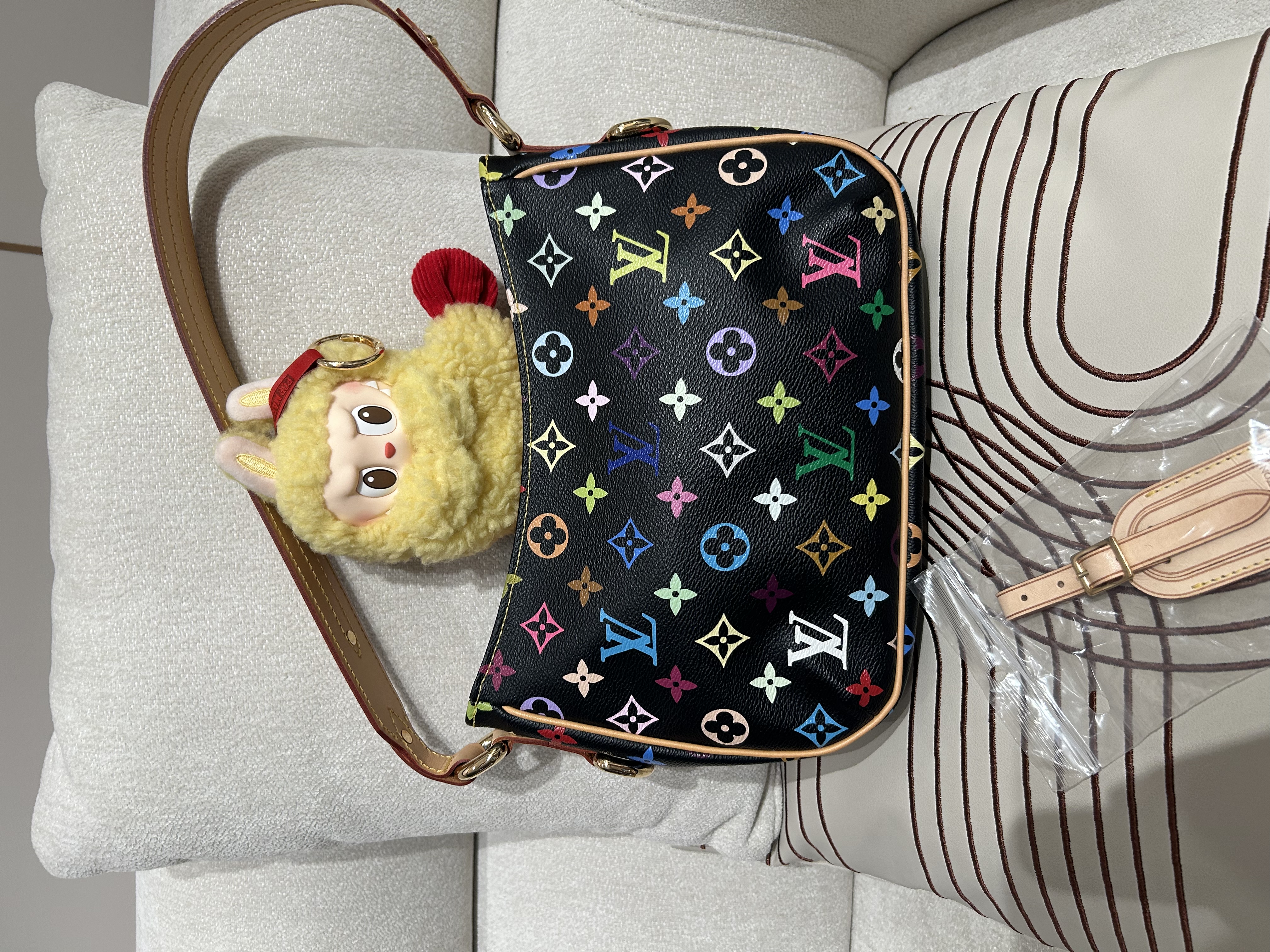 Lv Lodge PM 村上隆Shoulder Bag M40054 限量版珍藏,100%Authentic , 未使用品 ✅Dust bag ✅box  