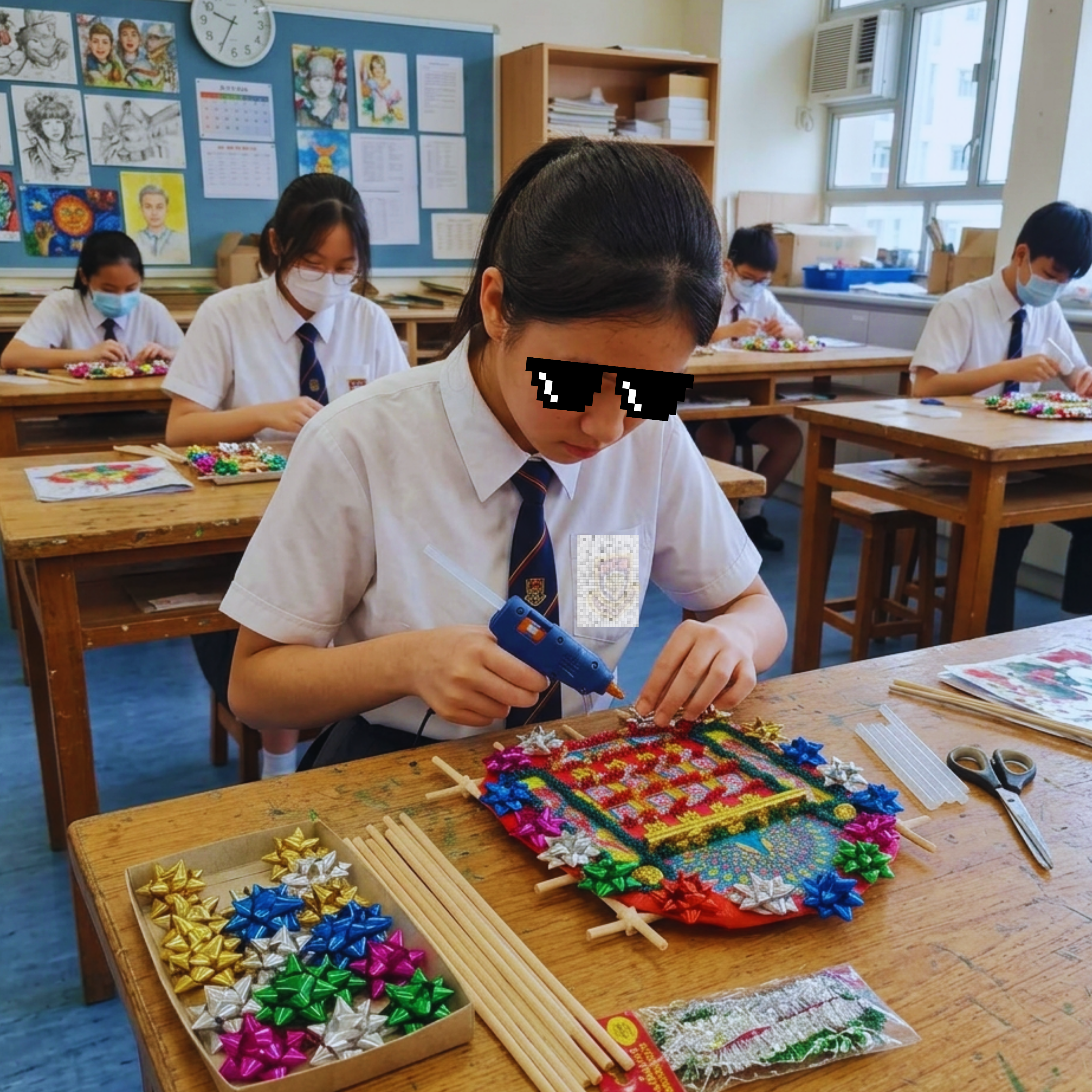 香港非遺・盛典花牌 DIY 手作材料包（豪華版）｜ 可提供外展教學｜歡迎訂購客製化