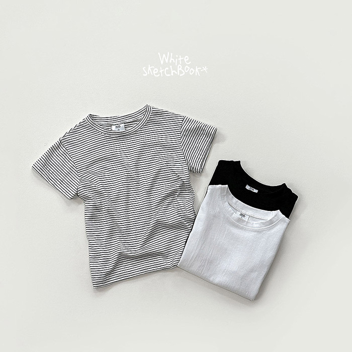 🇰🇷WhiteSketchBook tee