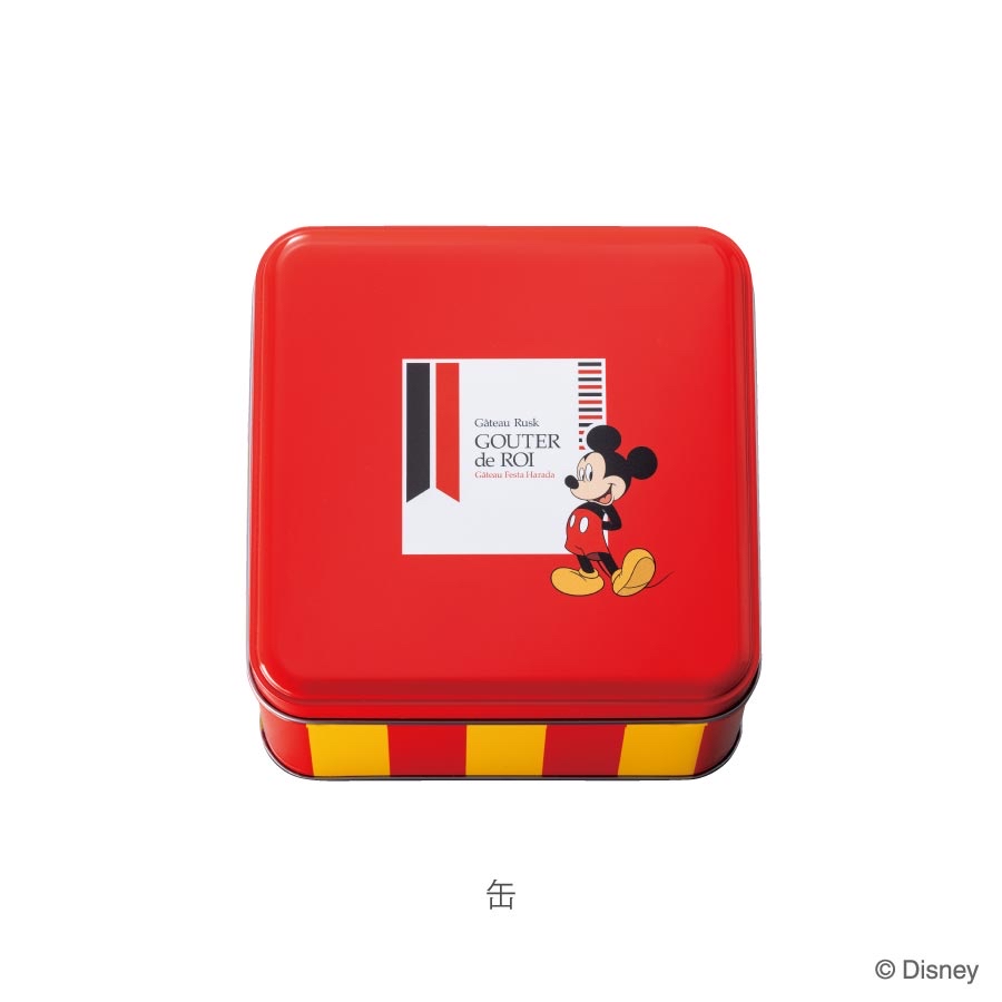 🎀【預訂】Disney x Gouter de Roi 鐵盒脆多士 - Mickey 12枚