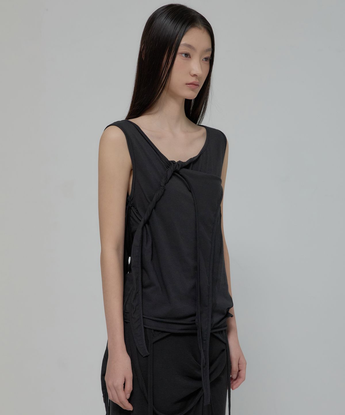 🇰🇷訂購｜FLARE UP 26SS｜Asymmetric Snap Hoodie 3色 