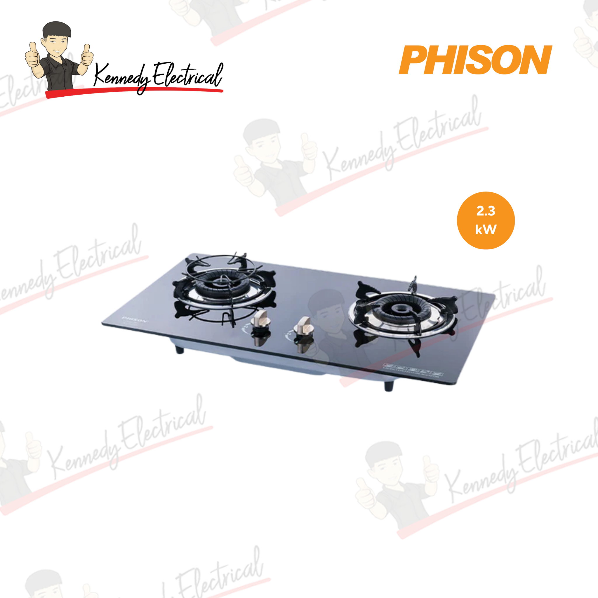 Phison 7.2kW Gas Cooker Built In Hob PGC-701
