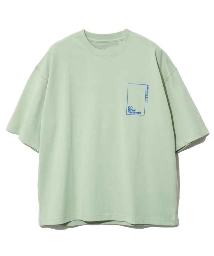 預訂 go slow caravan 15週年限定款動物圖案短袖Tee [貨號26A450]