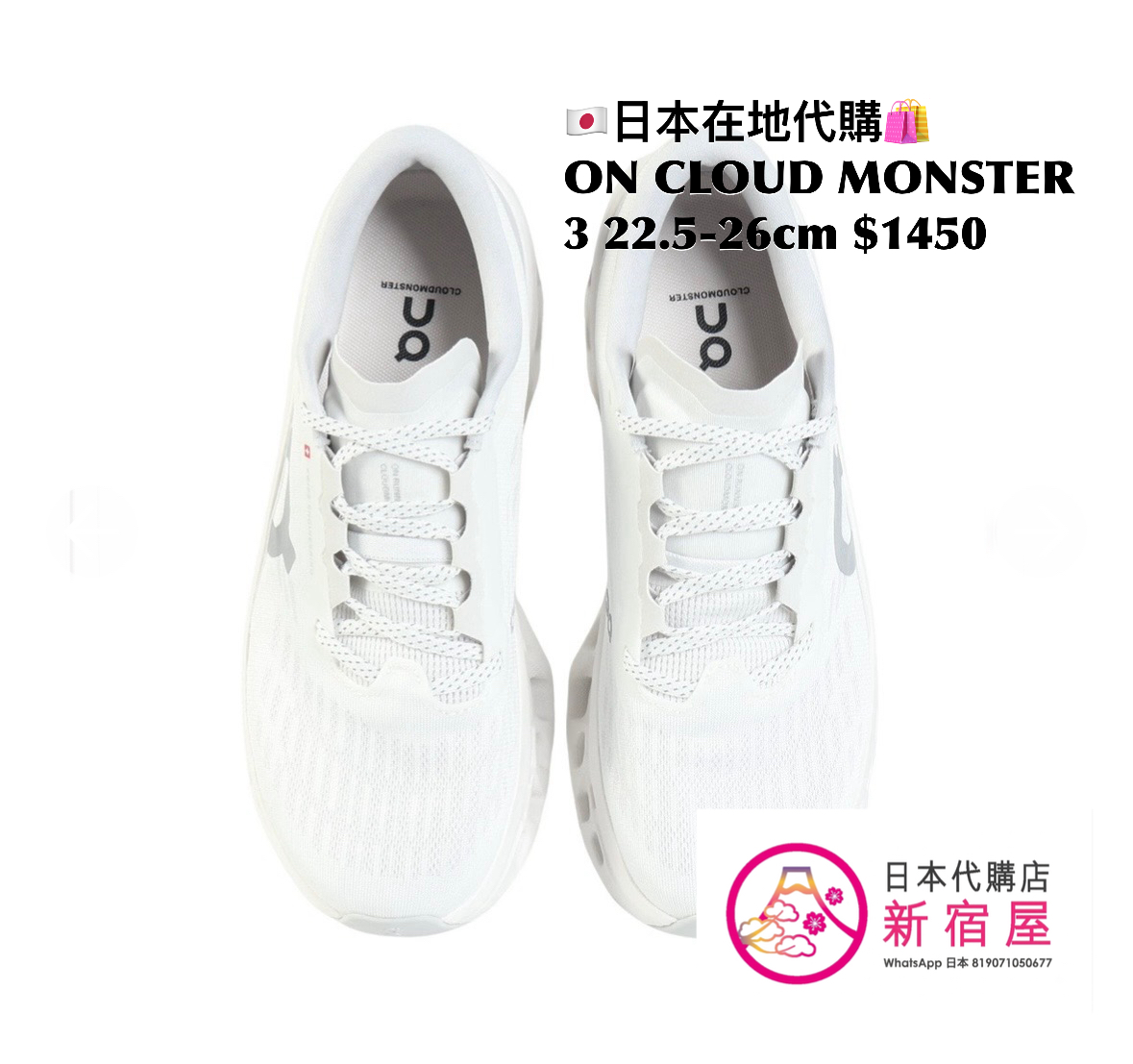 ON CLOUD MONSTER 3