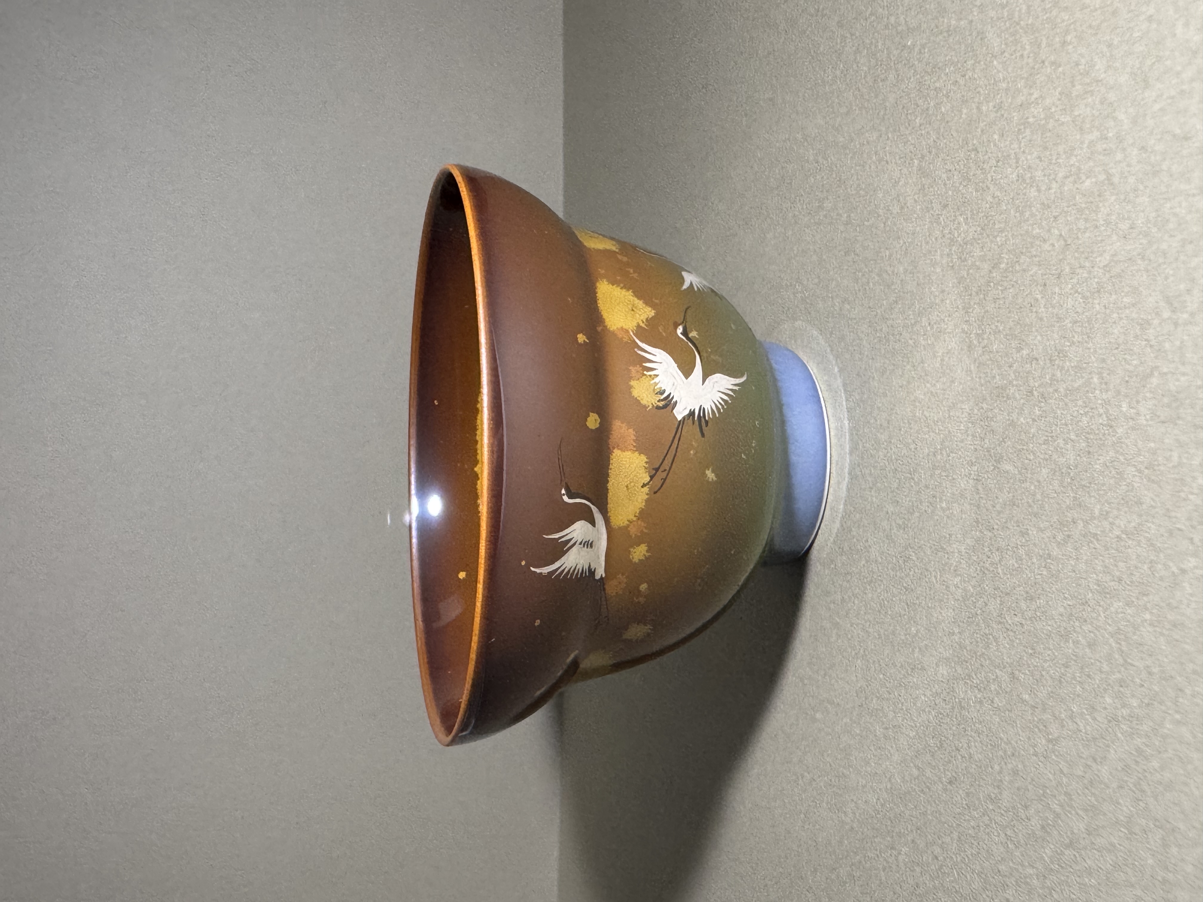 景德鎮陶瓷｜木首釉品茗杯（葫蘆型）