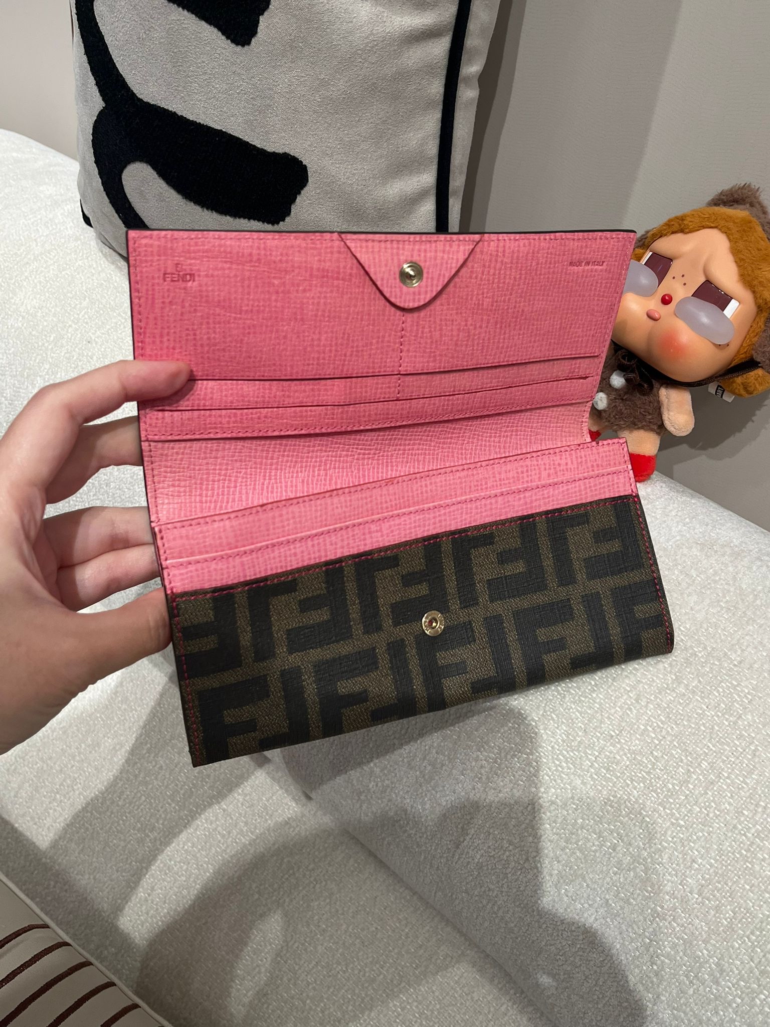 Fendi Long Wallet 長銀包 100%Authentic,98%new 
